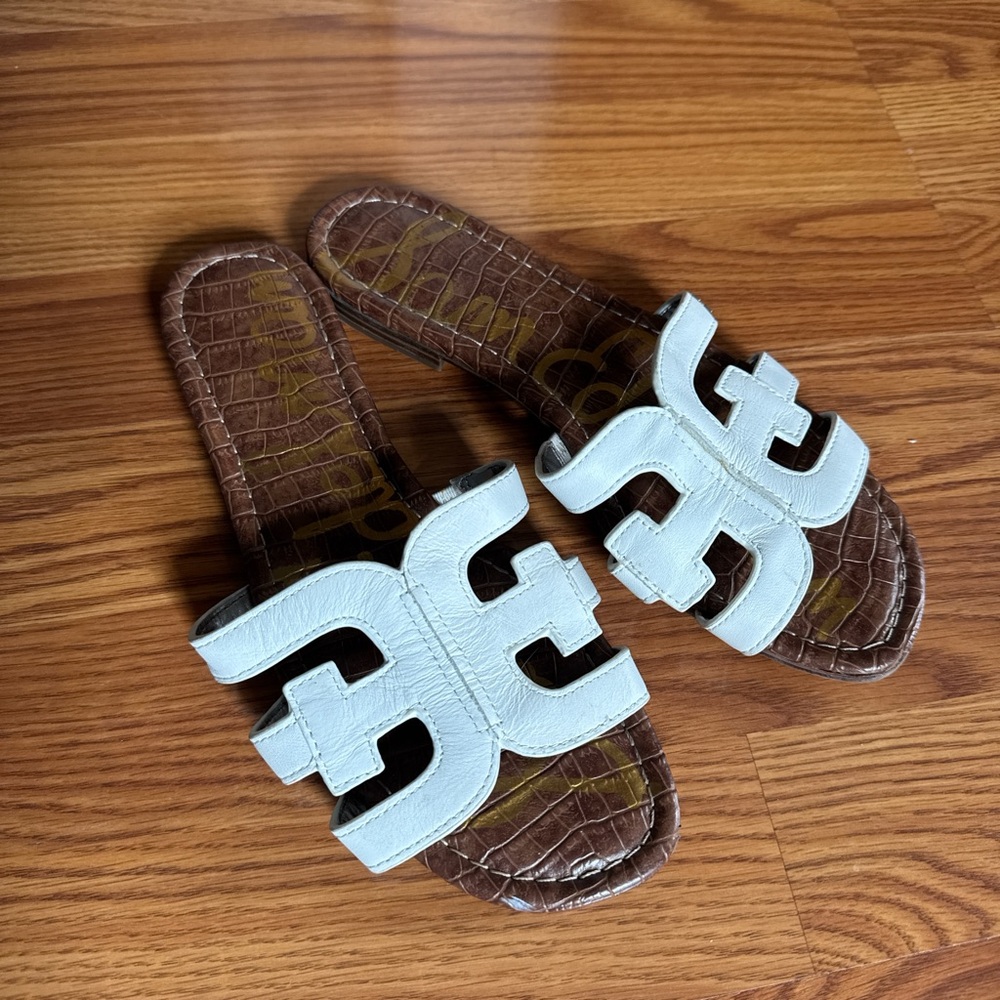 Sam Edelman White Sandals
